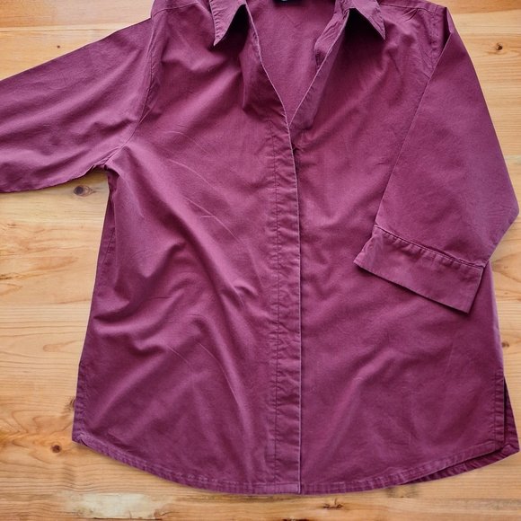 Vintage Max Me Short Sleeve Button Up Top - Picture 2 of 10
